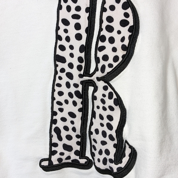 Leopard Print "R" Monogram Vintage Sweatshirt - Picture 6 of 6